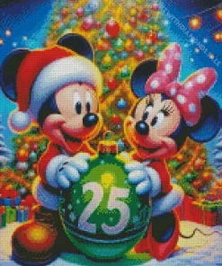 Mickey And Minnie Mouse Diamond Painting