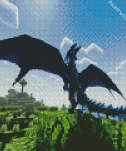 Minecraft Dragon Diamond Painting