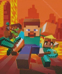 Minecraft Game Diamond Painting