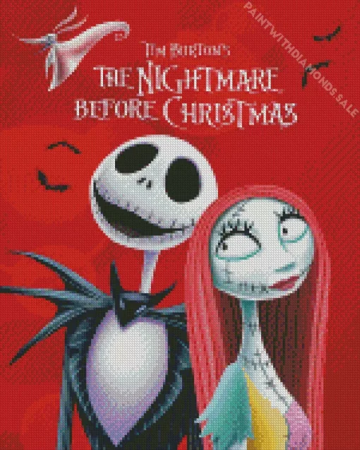 nightmare before christmas poster Diamond Dotz