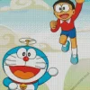 Nobita Anime Diamond Painting