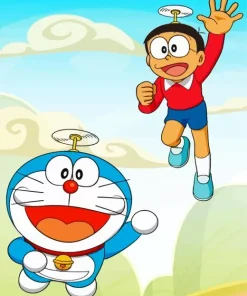 Nobita Anime Diamond Painting