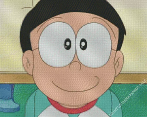 Nobita Doraemon Diamond Painting