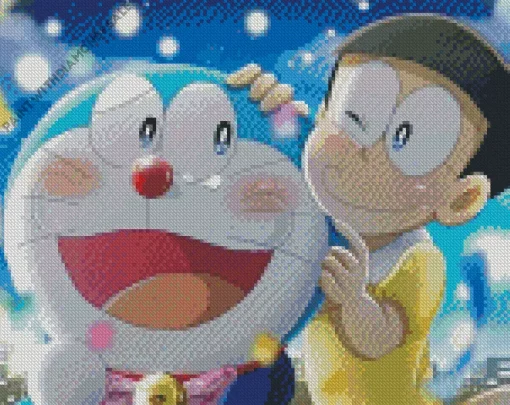 Nobita In Doraemon Diamond Painting