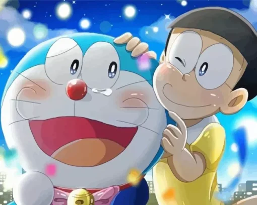 Nobita In Doraemon Diamond Painting