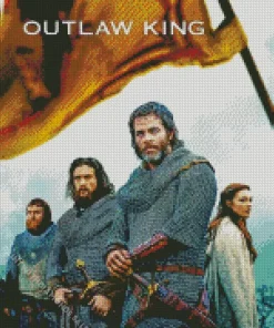 Outlaw King Movie Poster Diamond Painting