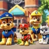 paw patrol animated serie Diamond By Numbers