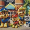 paw patrol animated serie Diamond Paintings