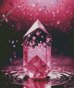 Pink Crystal Diamond Painting