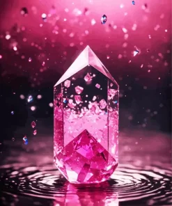 Pink Crystal Diamond Painting