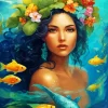 Pisces Girl Diamond Painting