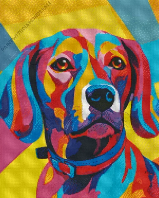 Pop Art Boykin Spaniel Diamond Painting