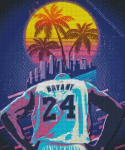 Pop Art Kobe Bryant Diamond Painting