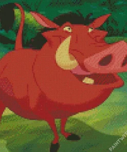 Pumbaa Diamond Painting