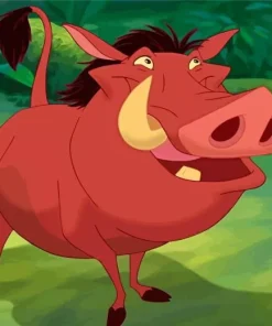 Pumbaa Diamond Painting