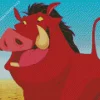 Pumbaa Character Diamond Painting