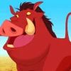 Pumbaa Character Diamond Painting