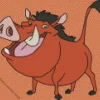 Pumbaa In Timon And Pumbaa Diamond Painting