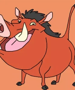 Pumbaa In Timon And Pumbaa Diamond Painting