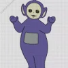 Purple Tinky Winky Diamond Painting