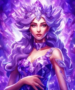 Crystal Lady Diamond Painting