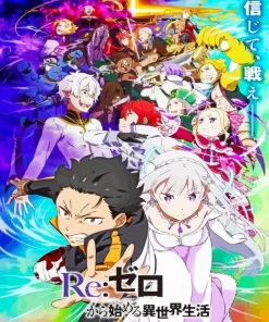 Re Zero Starting Life In Another World Art Diamond Painting