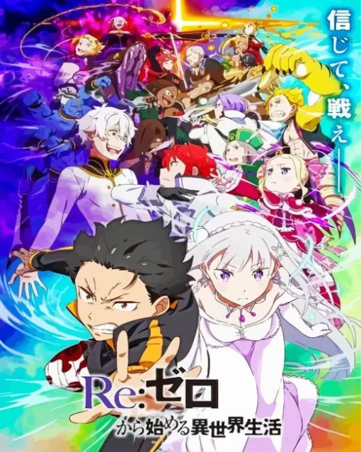 Re Zero Starting Life In Another World Art Diamond Painting