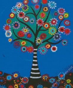 Whimsical Tree Of Life Diamond Painting