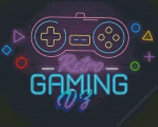 Retro Gaming Diamond Painting