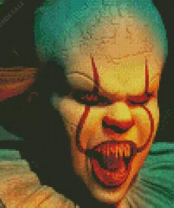 Scary Pennywise Diamond Painting