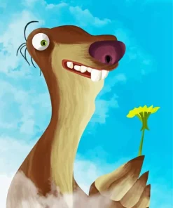 Sid Ice Age Character Diamond Painting