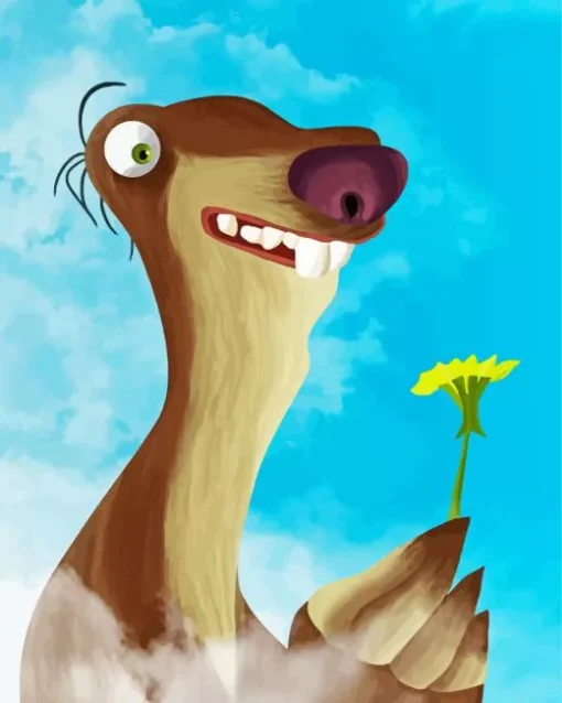 Sid Ice Age Character Diamond Painting