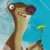 Sid Ice Age Character Diamond Painting