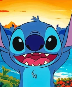 Stitch In Lilo And Stitch Diamond Painting