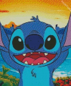 Stitch In Lilo And Stitch Diamond Painting