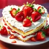 Strawberry Shortcake Cake Diamond Painting