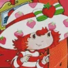 Strawberry Shortcake Cartoon Diamond Painting