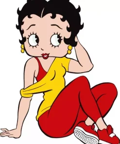 Stylish Betty Boop Diamond Painting