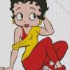 Stylish Betty Boop Diamond Painting