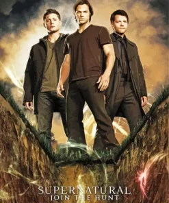 supernatural join the hunt Diamond Paints