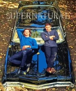 supernatural sam and dean Diamond Paints