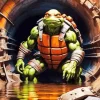 teenage mutant ninja turtles michelangelo Diamond Paints