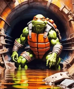 teenage mutant ninja turtles michelangelo Diamond Paints