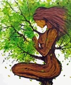 Tree Of Life Woman Diamond Painting