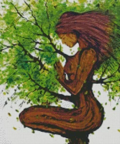 Tree Of Life Woman Diamond Painting