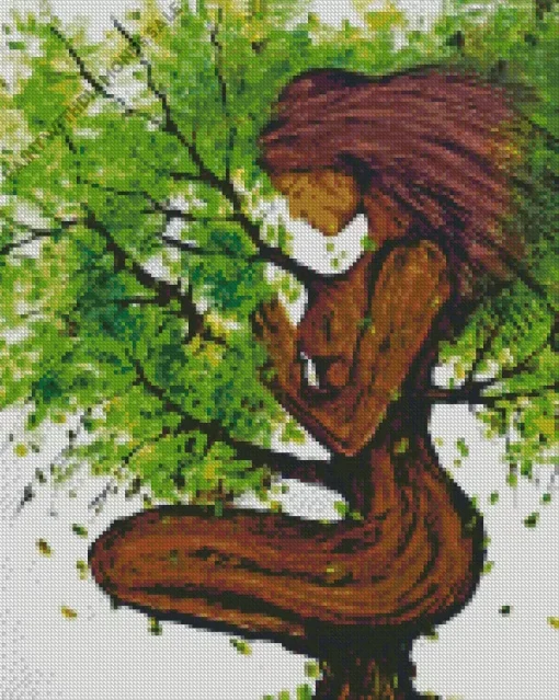 Tree Of Life Woman Diamond Painting