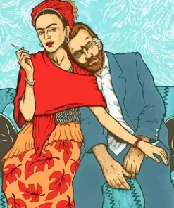 Van Gogh And Frida Kahlo Diamond Painting