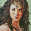 Superhero Wonder Woman Diamond Painting