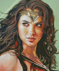 Superhero Wonder Woman Diamond Painting