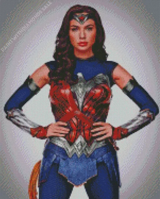 The Superhero Wonder Woman Diamond Painting